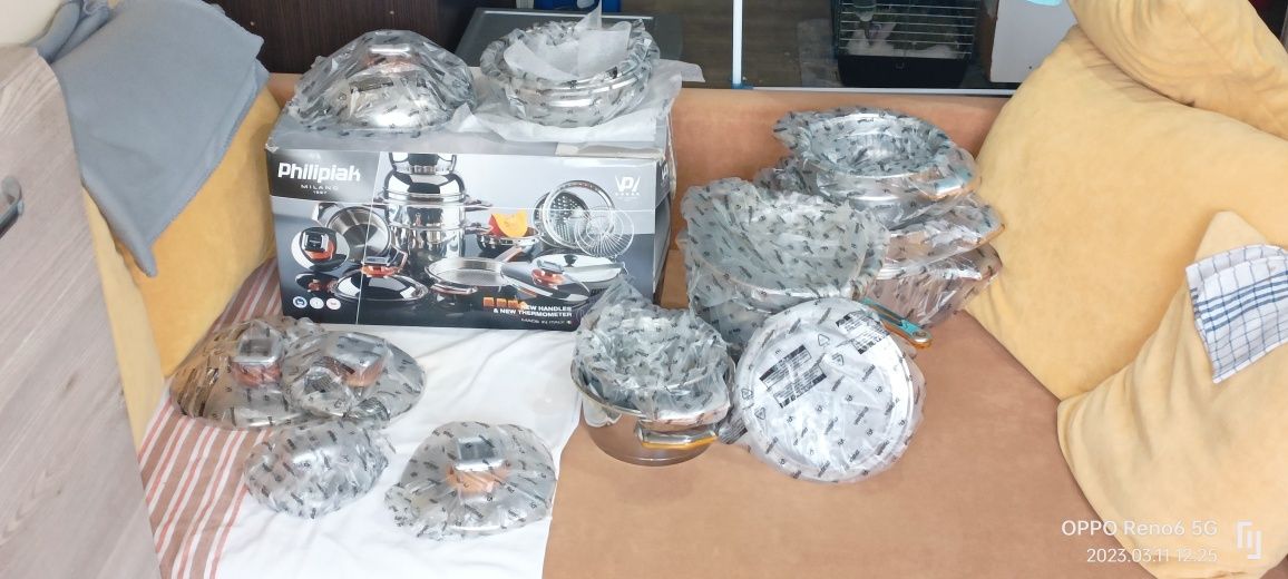 Sprzedam komplet garnków firmy Philipiak