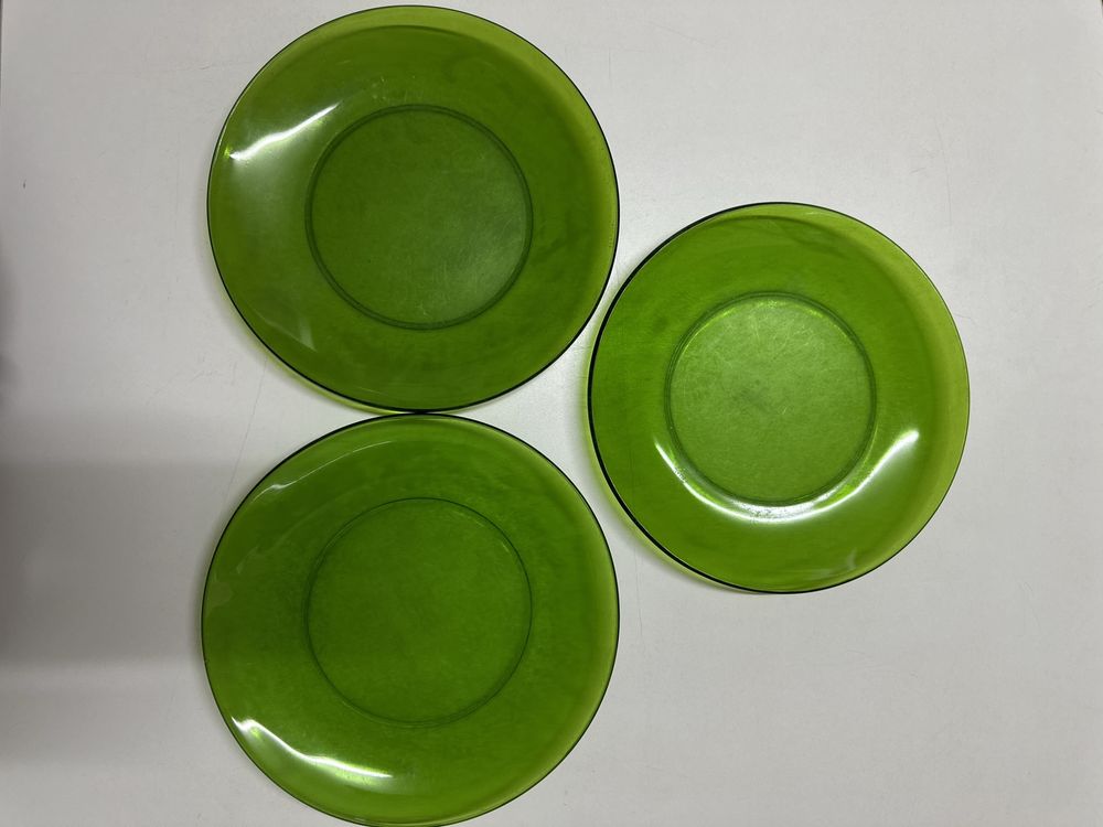 IVIDUR 9 peças de louça de cor verde