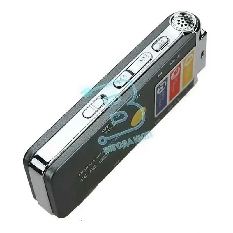Мініатюрний цифровий диктофон на 8Gb з вбудованим акумулятором #K-506