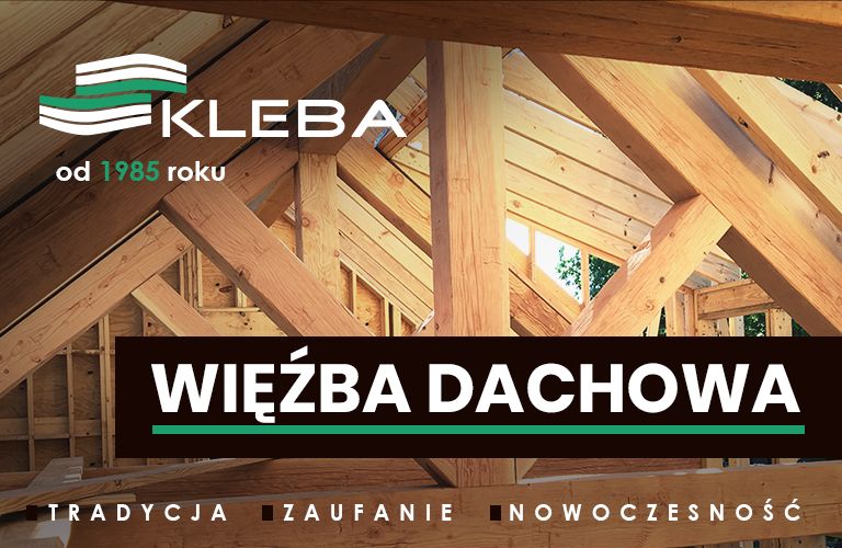 Konstrukcje dachowe klasa C24 - WIĘŹBA - Belki - Impregnacja
