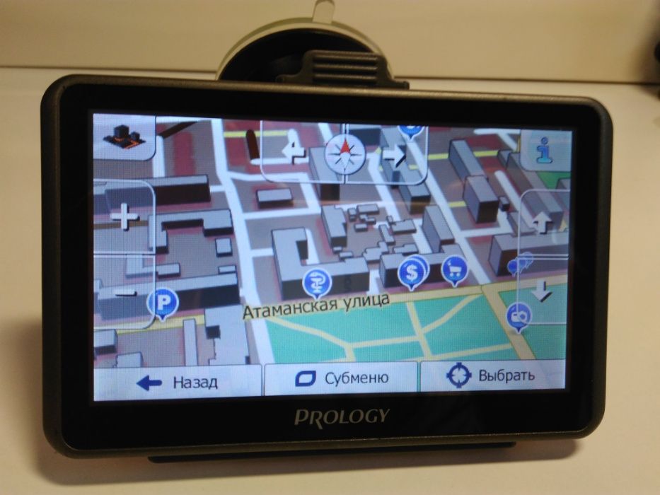 GPS навігатор Prology з повним пакетом мап України та Європи 2025г!