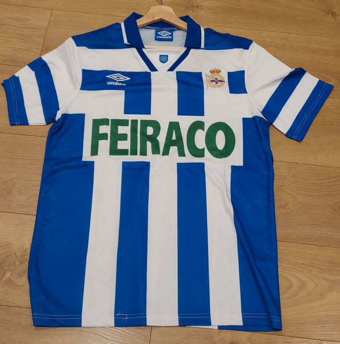 Camisola retro Deportivo Coruña XL