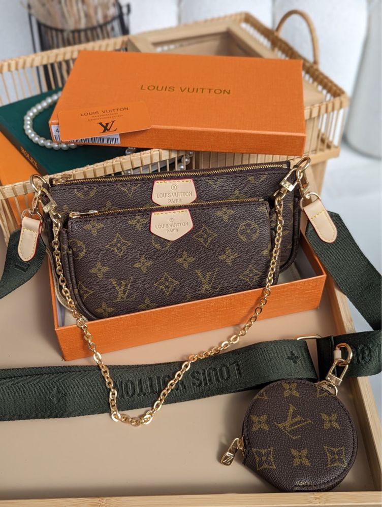 Сумочка 3 в 1 Louis Vuitton Multi Pochette bag