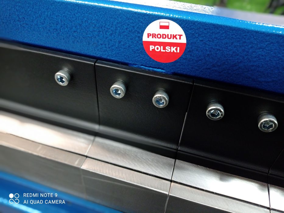 Zaginarka do blachy segmentowa ZGDS-125 do karo rąbka