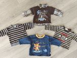 Zestaw 4 bluzek chłopięcych z długim rękawem Disney h&m Topolino