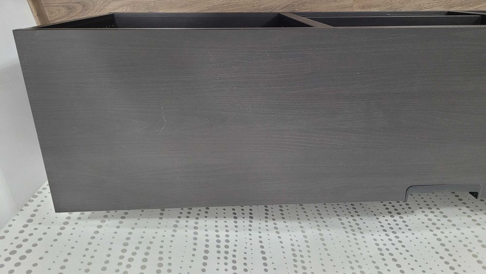 Szafka pod TV BESTÅ czarnybrąz