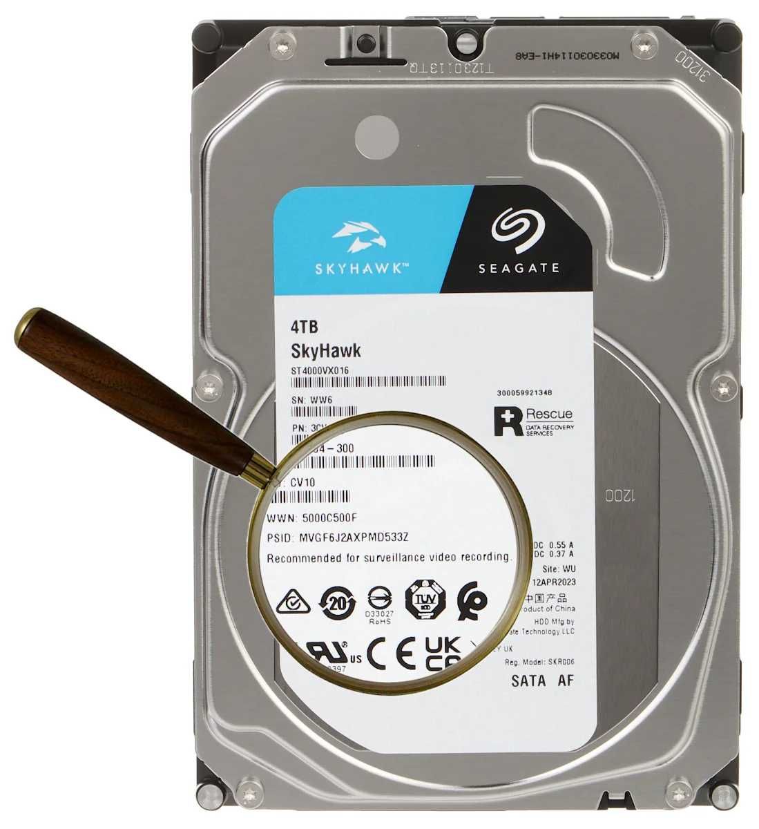 Dysk do rejestratora hdd-st4000vx016 4tb 24/7 skyhawk seagat