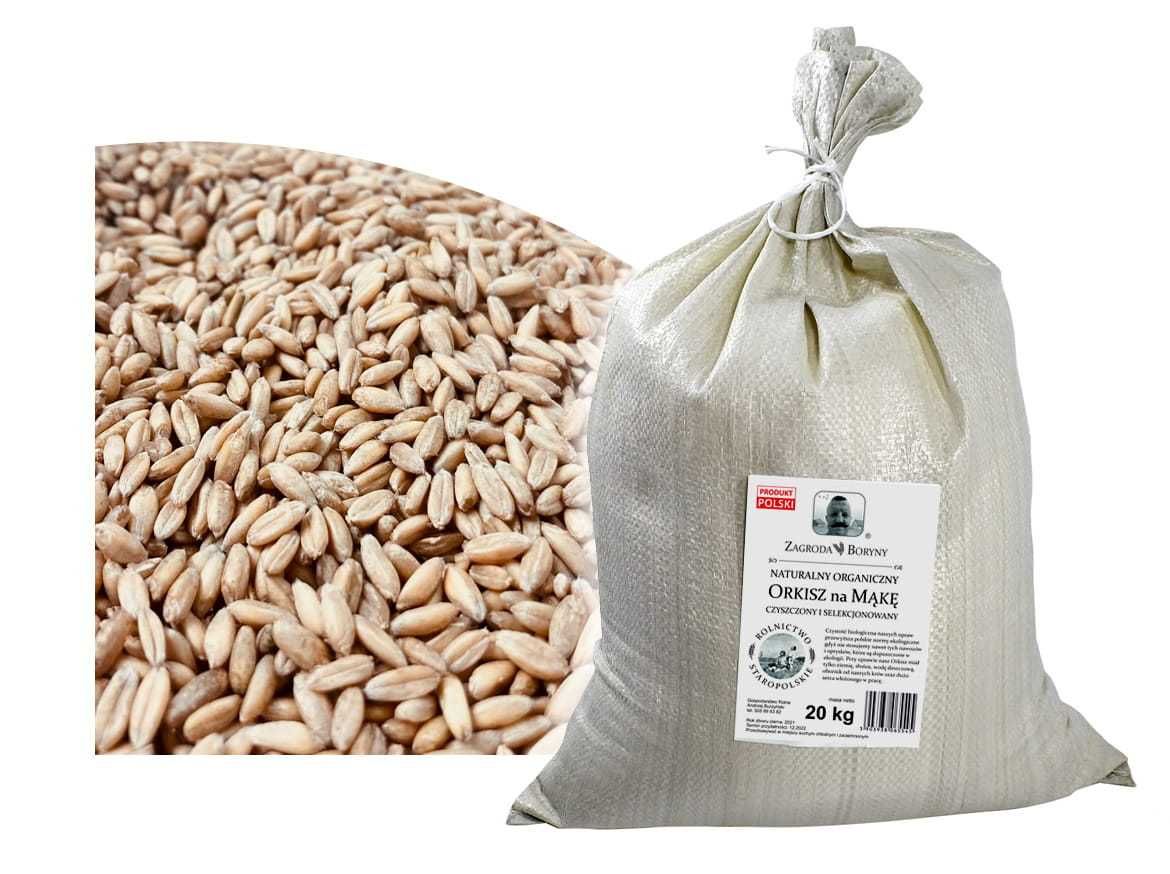 Pradawny ORKISZ na Mąkę do Thermomixa Młynka 20 KG EKO