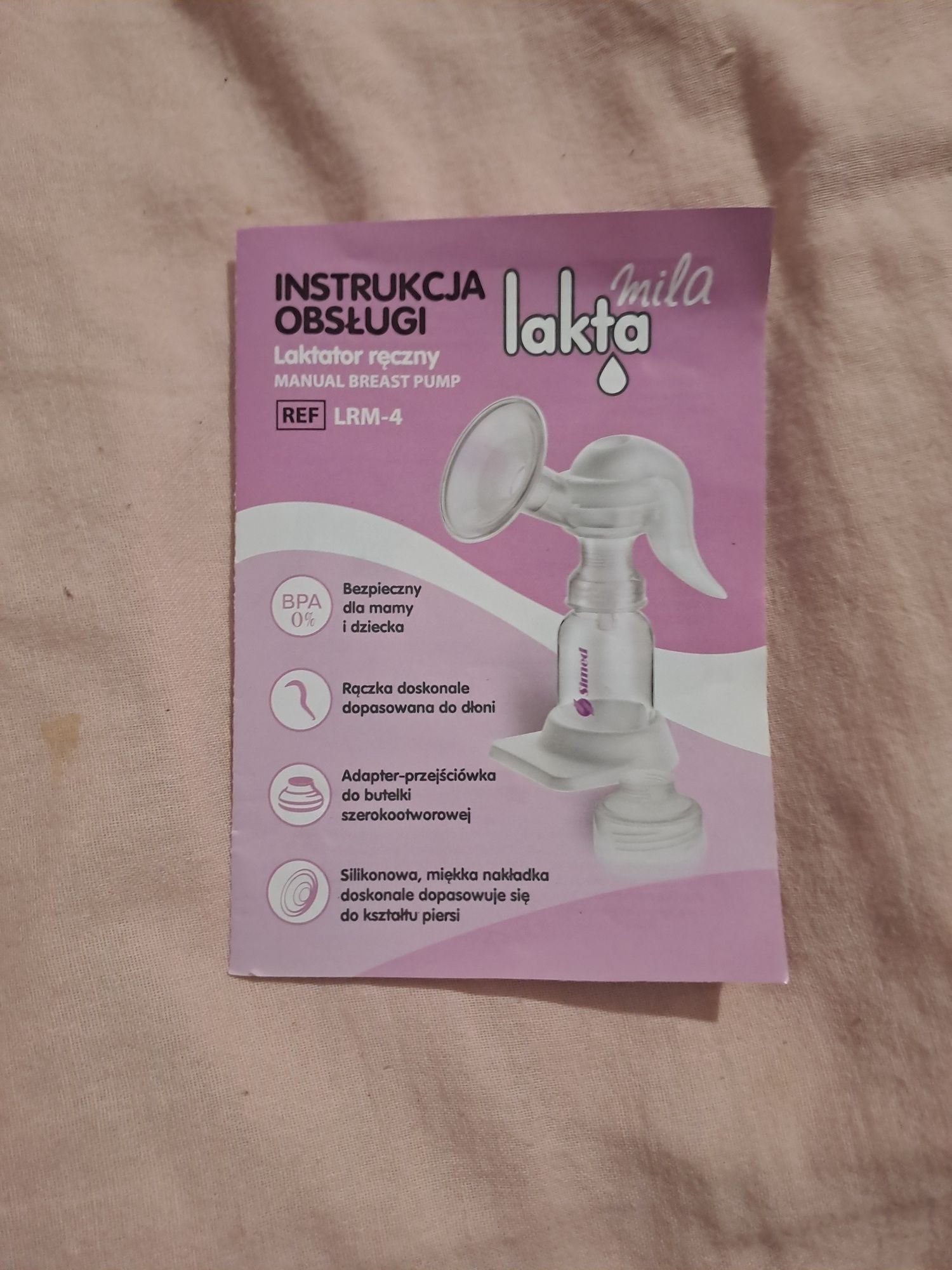 Laktator ręczny Lakta MILA –