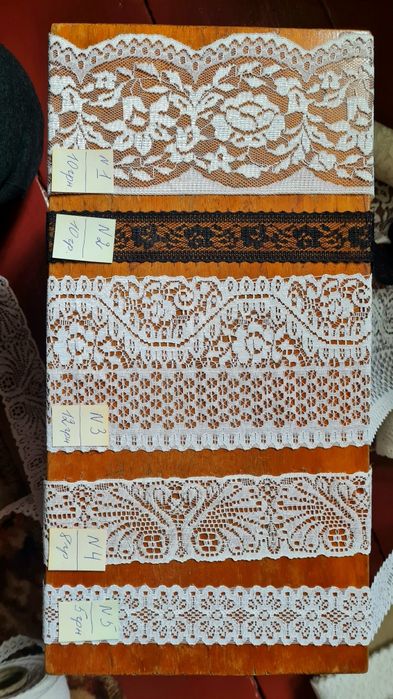 кружева широкие красивые