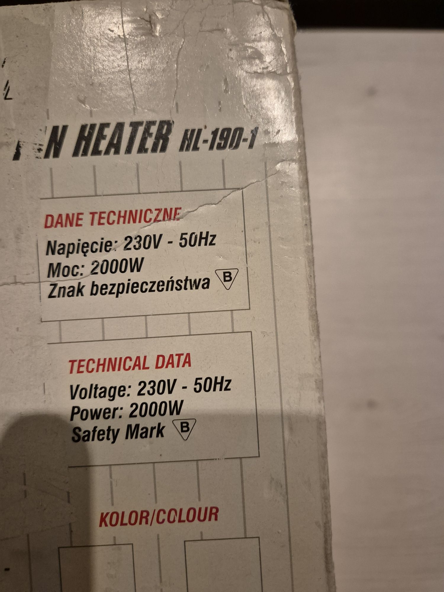 Termowentylator stan bardzo dobry