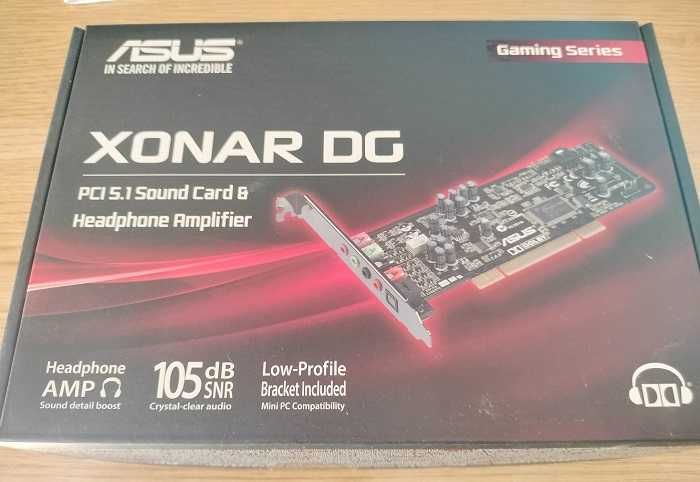 Placa de som ASUS XONAR 5.1