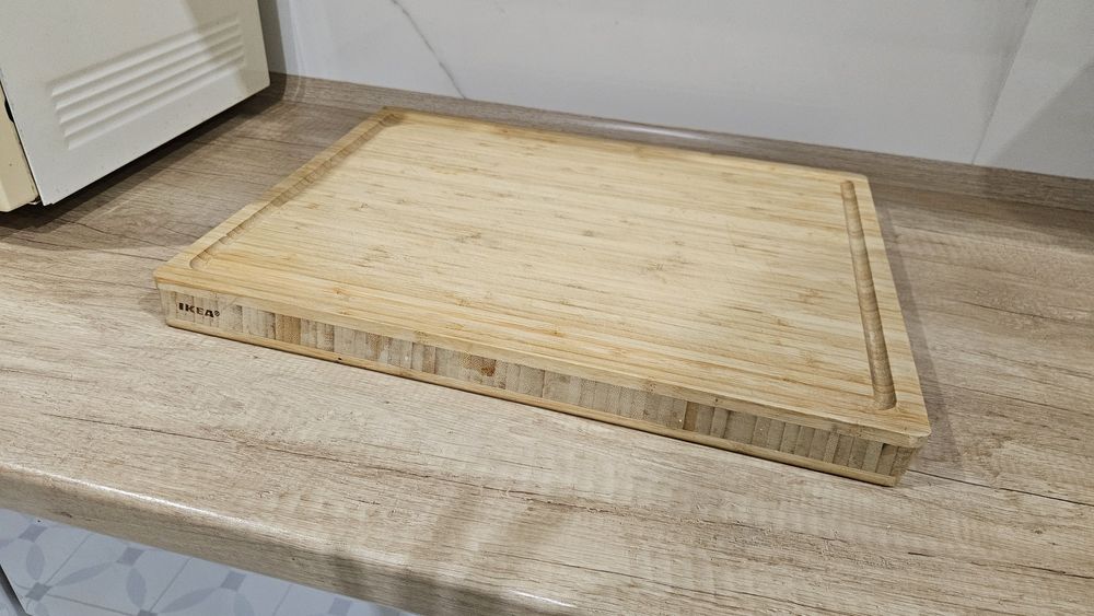 Blok rzeźniczy, bambus, 45x36 cm