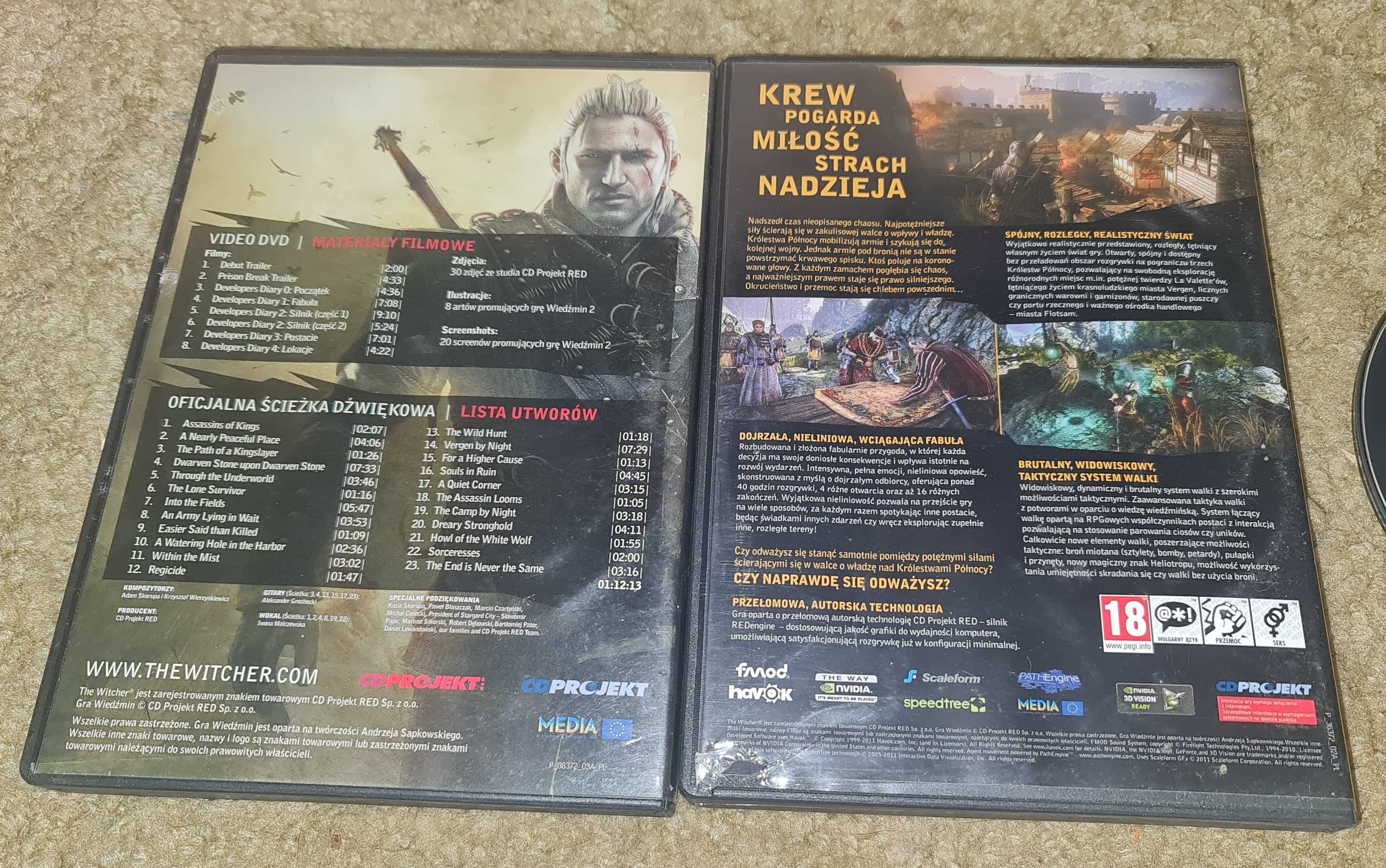 Wiedźmin 2 Zabójcy Królów / PC / PL / BDB / BEZ KLUCZA /