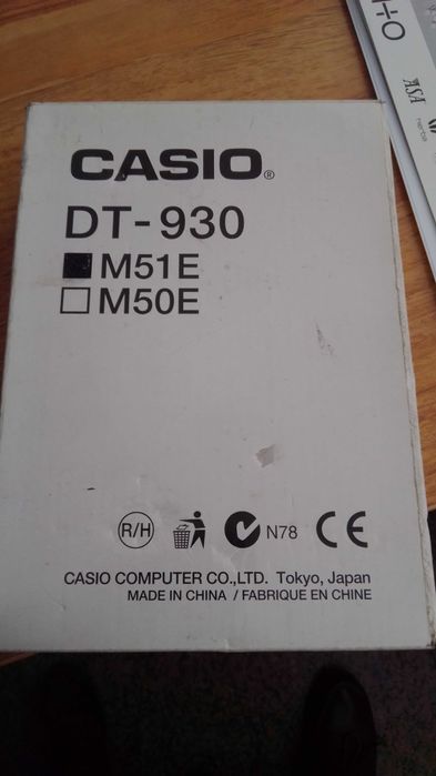 Artrop Display Casio DT930 M5LE + Casio HA-E6010 Mount64739763977730123