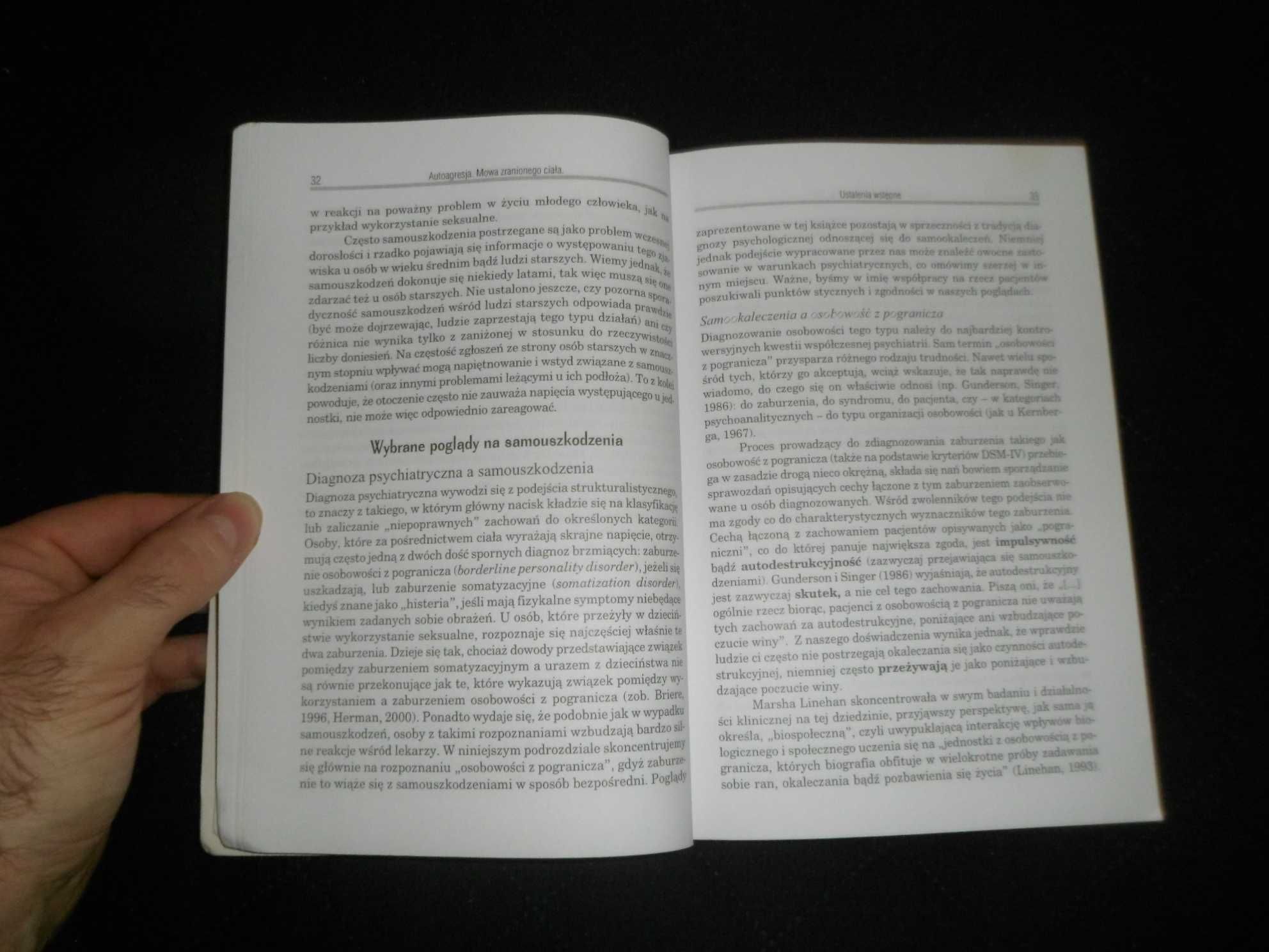 Gloria Babiker, Lois Arnold - AUTOAGRESJA Mowa zranionego ciała [2003]