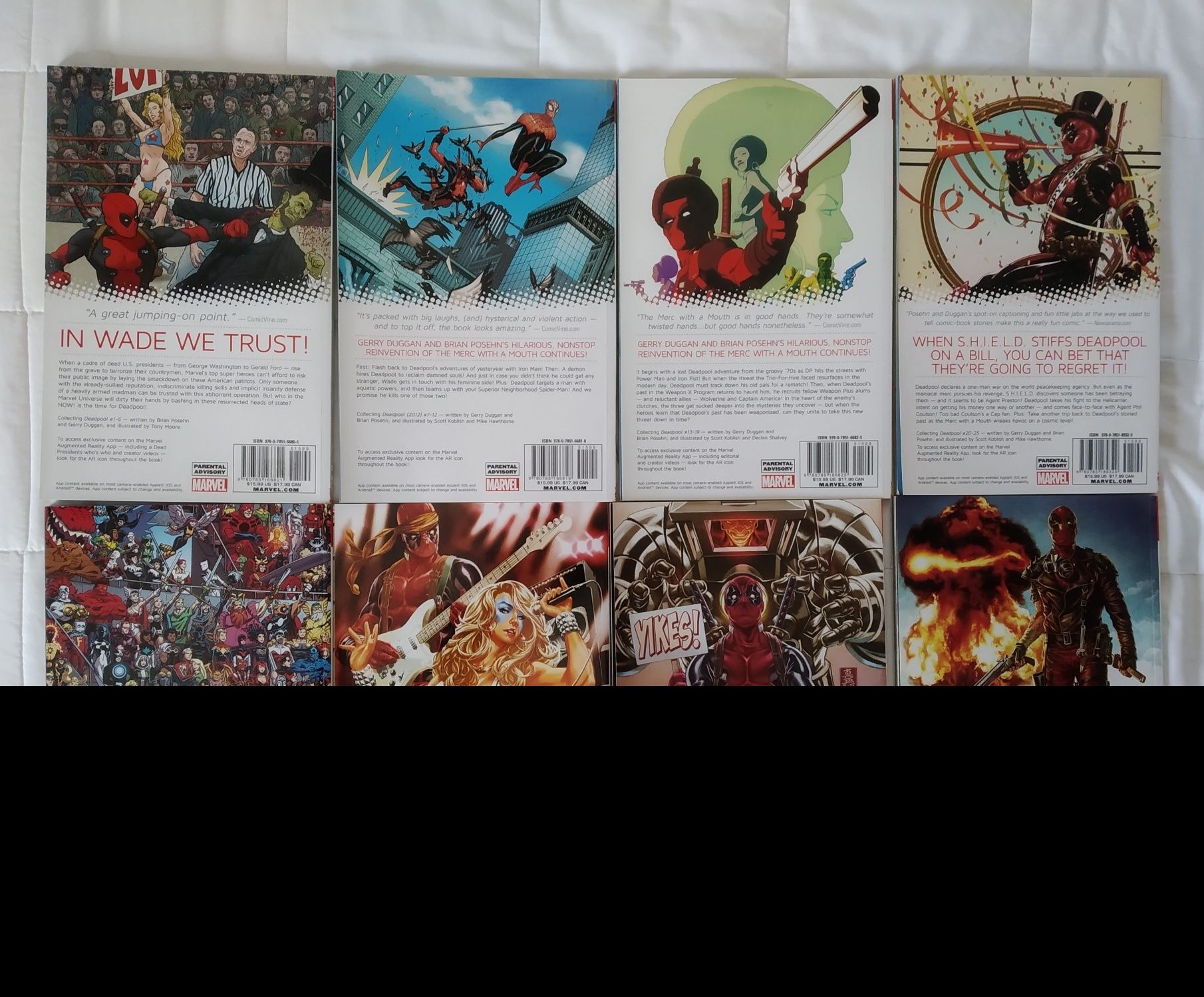 Deadpool TPB #1-8 (2013 a 2015) - Vol.5 Marvel NOW!