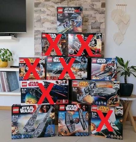 Lego Star Wars 6206, 7915, 75094, 75096, 75101, 75104, 75153, 75154