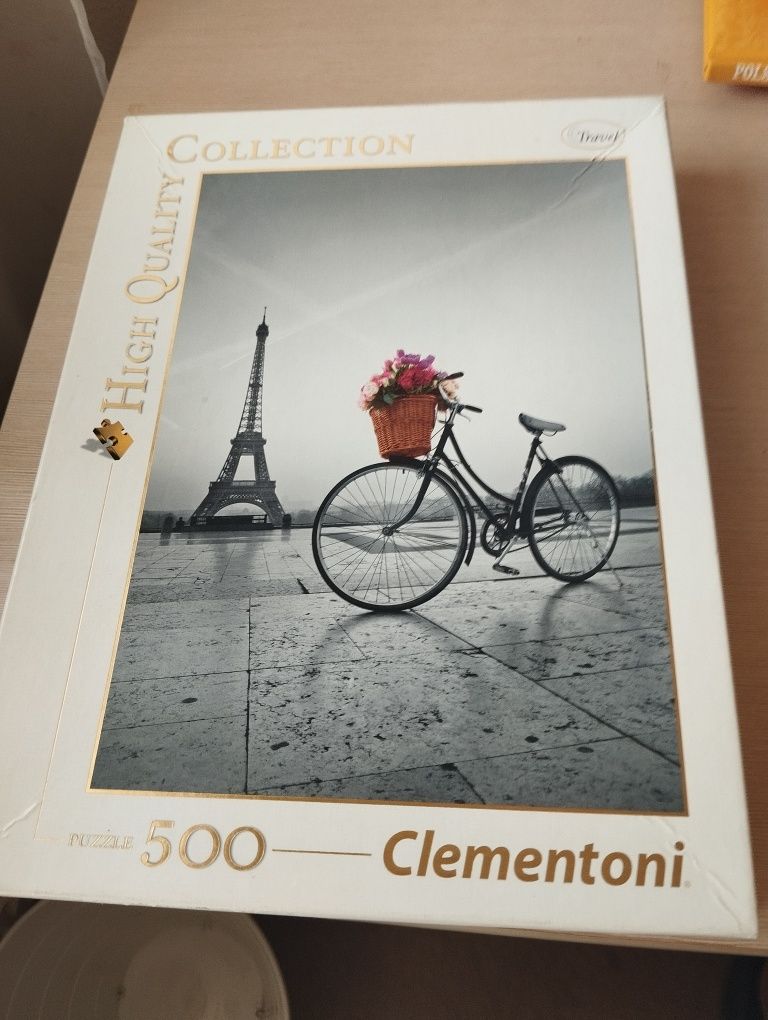 Puzzle Wieża Eiffla 500 Clementoni