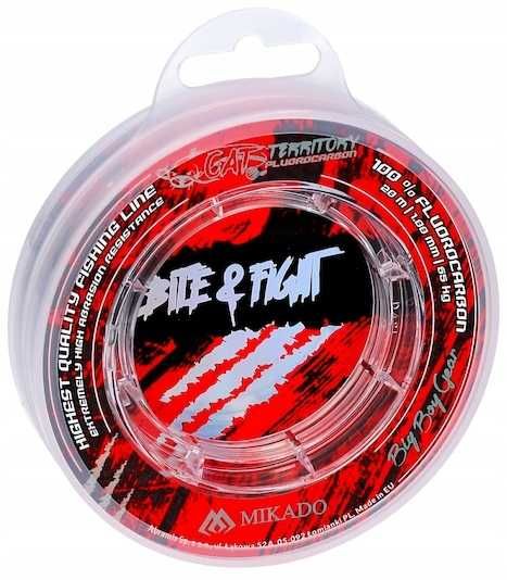 Żyłka Mikado Fluorocarbon Cat Territory 0,6 mm x 20 m