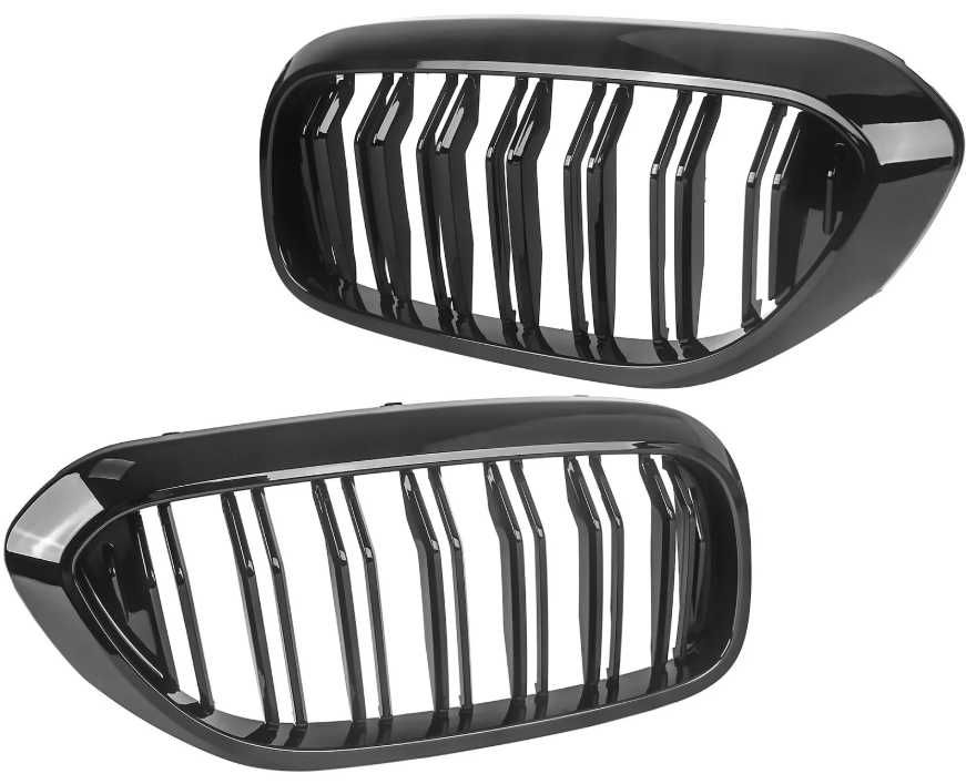GRILL M5 NERKI zderzaka BMW G30 G31 2017/2020 przedlift czarny połysk