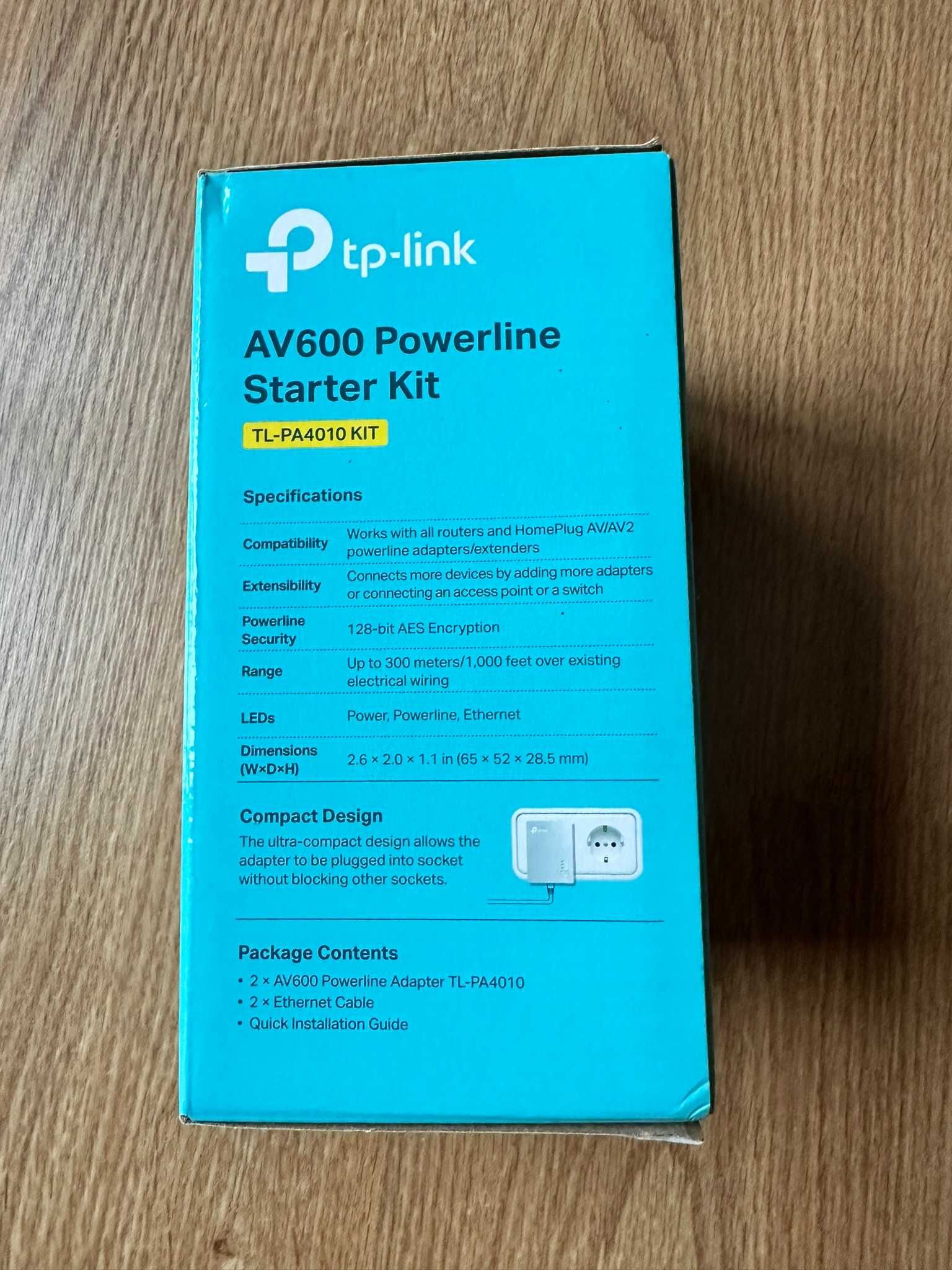 Комплект адаптерів PowerLine TP-LINK TL-PA4010KIT