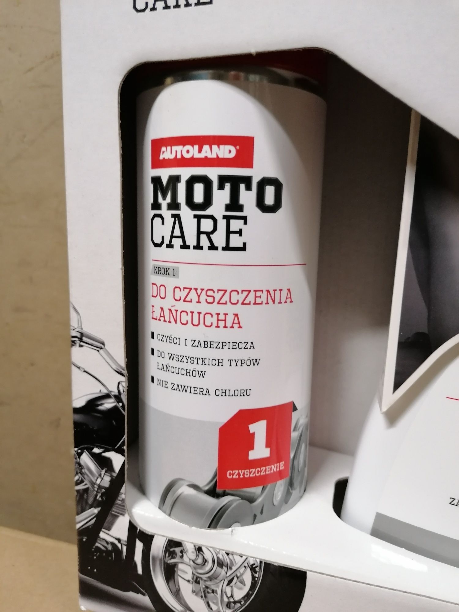 Zestaw do pielęgnacji czyszczenia motocykla 3w1 Hit Prezent