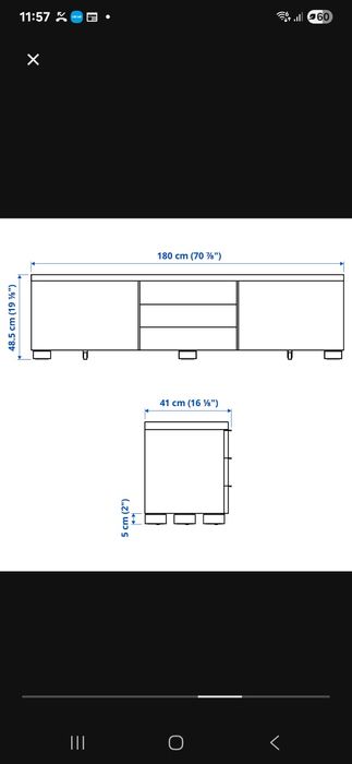 Movel para TV Branco