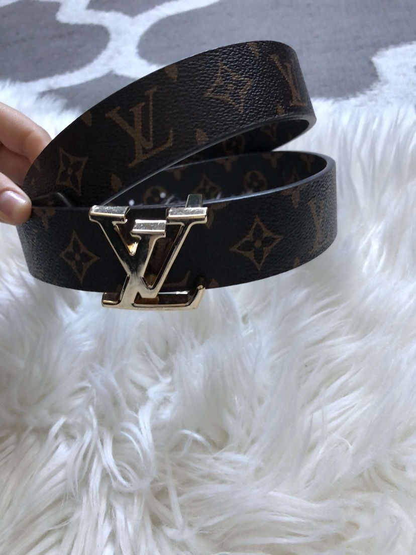 Pasek louisvuitton z klamrą