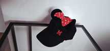 Czapka z daszkiem Minnie Mouse Myszka Miki uszka kokarda Disney 54cm