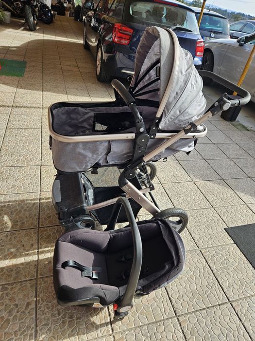 Carrinho + berço para bebé