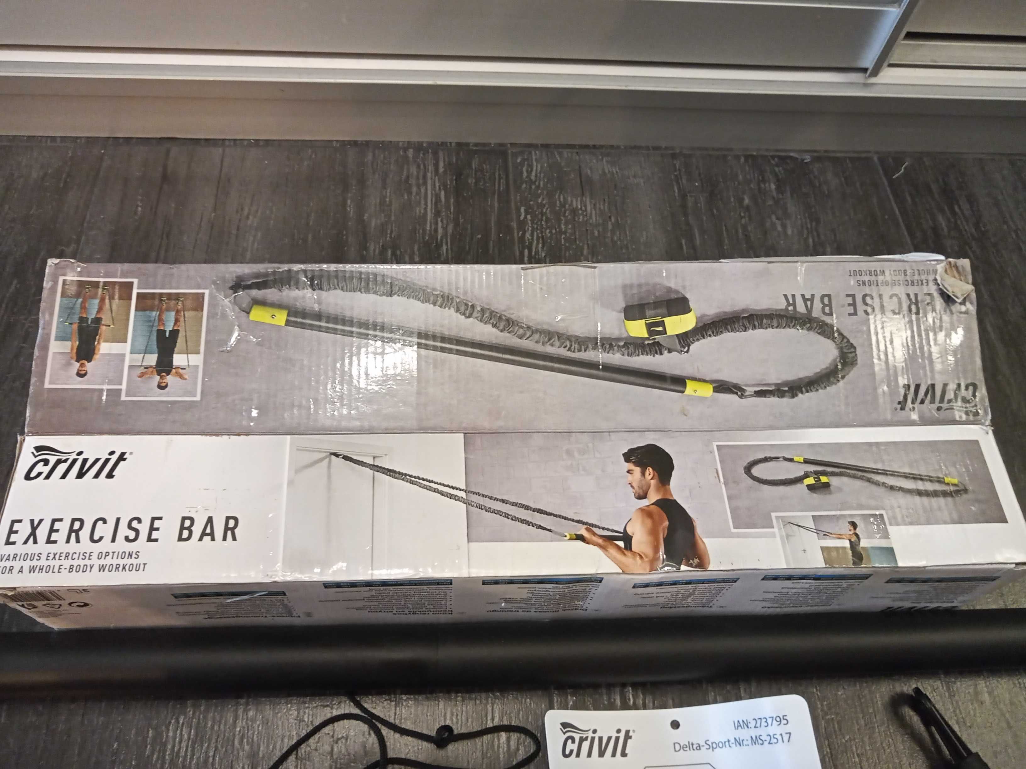 Sprzedam drążek z taśmą do ćwiczeń CRIVIT (lidl)