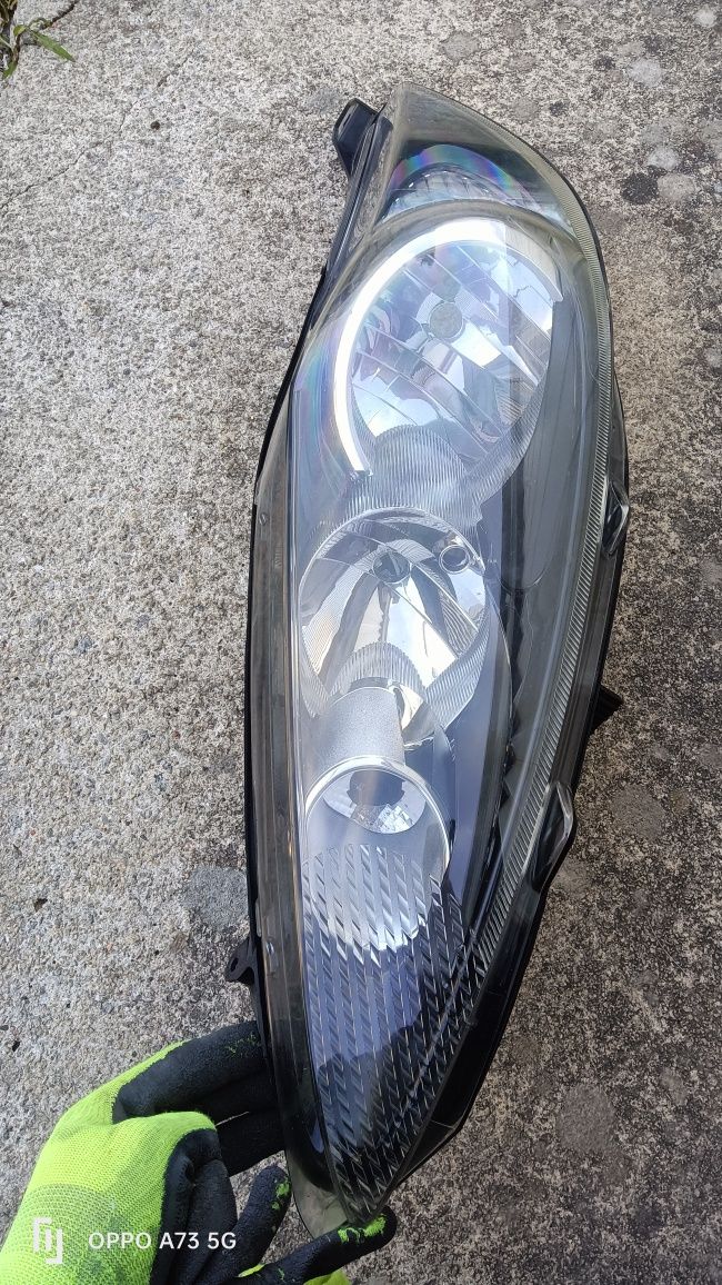 Farol Ford fiesta 6 ótica esquerda óptica 2010