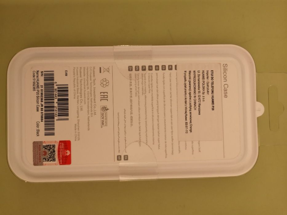 Nowe, oryginalne, fabrycznie zapakowane etui do Huawei P20. Cena 19 zł