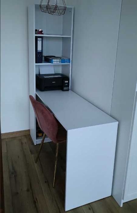 Nowe Biurko z Regałem Prawe/Lewe do Biurka do Pokoju 140x73x180 KOLORY