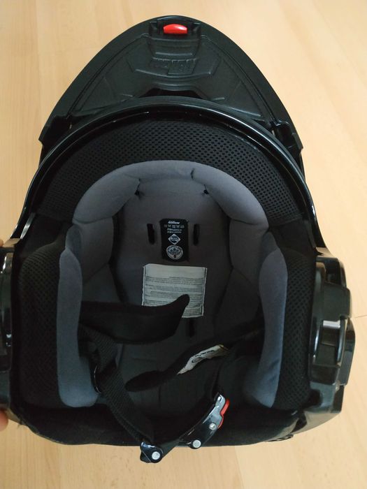 Kask szczękowy motocyklowy NOLAN interkom