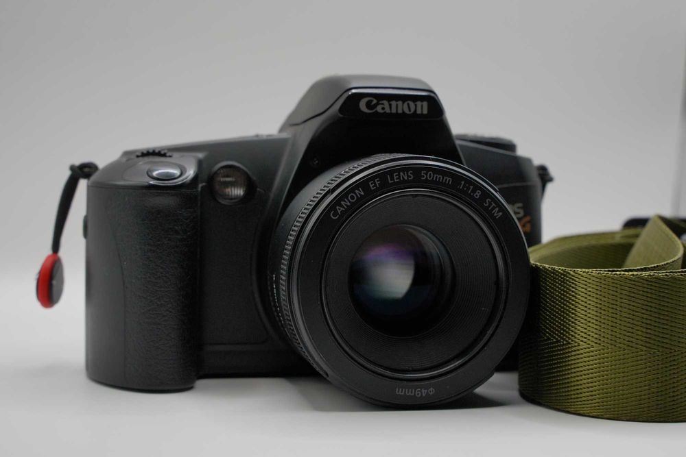 Aparat analogowy Canon EOS Rebel G + Sigma 28-80mm + 50 1.8 STM OKAZJA