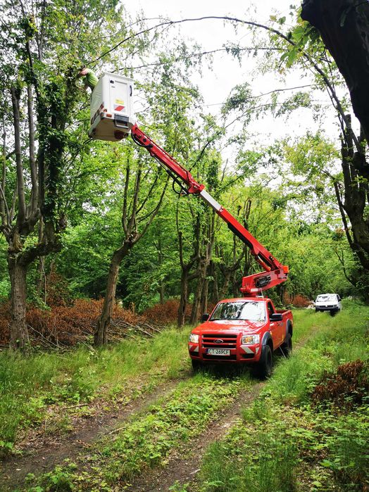 Podnośnik koszowy WYNAJEM Izolowany 11.5m/4x4/3.5t kat. B CENA ZA DOBĘ