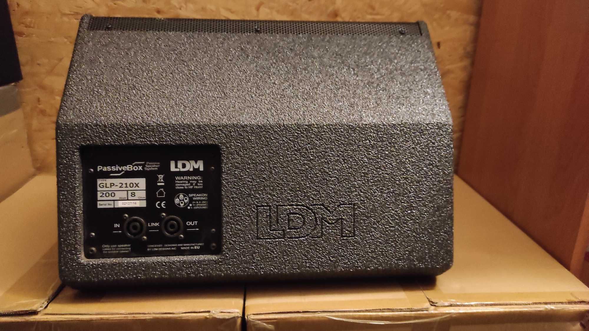 Głośniki Monitory LDM GLP-210 zestaw