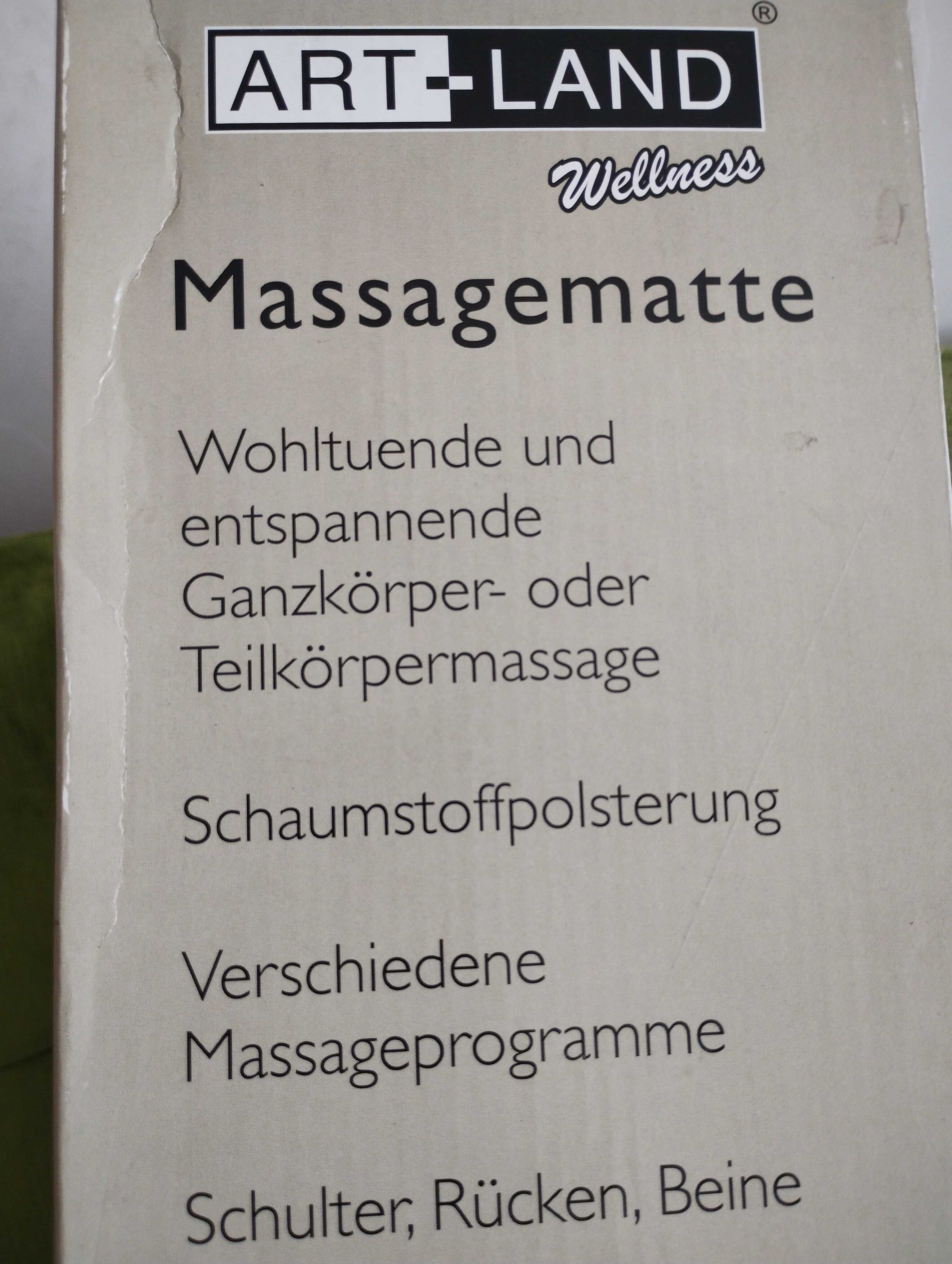 Materac masujący - bequeme massagematte