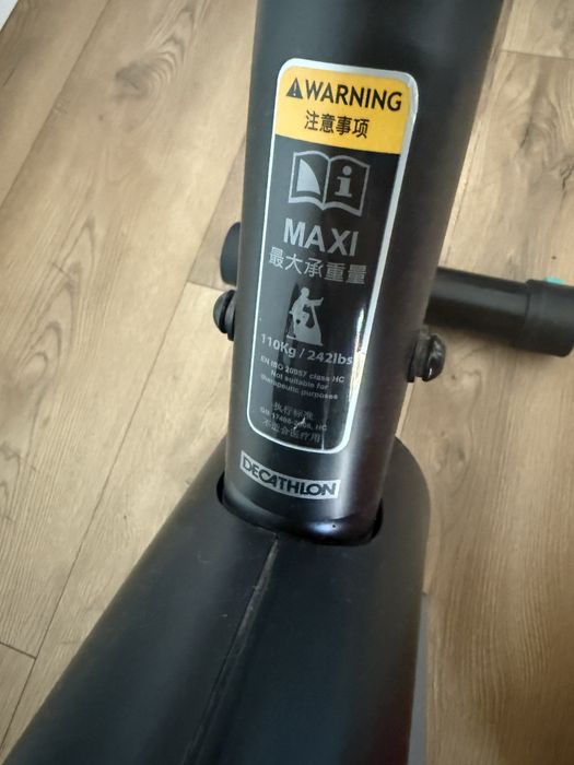 Rower stacjonarny Essential 2 Bike decathlon