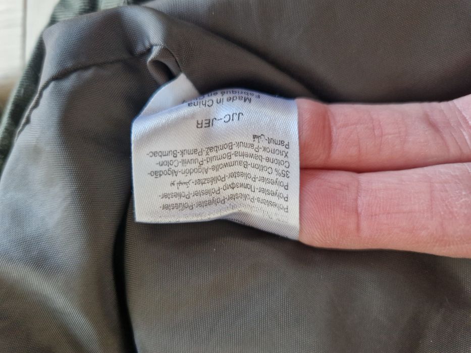 Kurtka parka wiatrówka wiosna khaki oliwkowa ciemnozielona Only rozmia