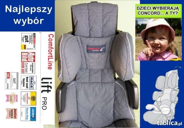xFotelik CONCORD Comfort-Line LiftPRO Evo 15-36kg ZOBACZ LADNY maxi