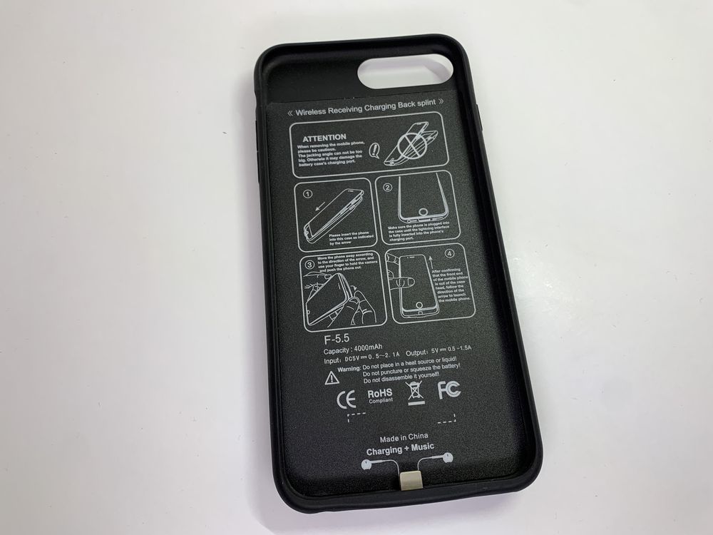 Etui iPhone z wbudowaną baterią 4000mAh