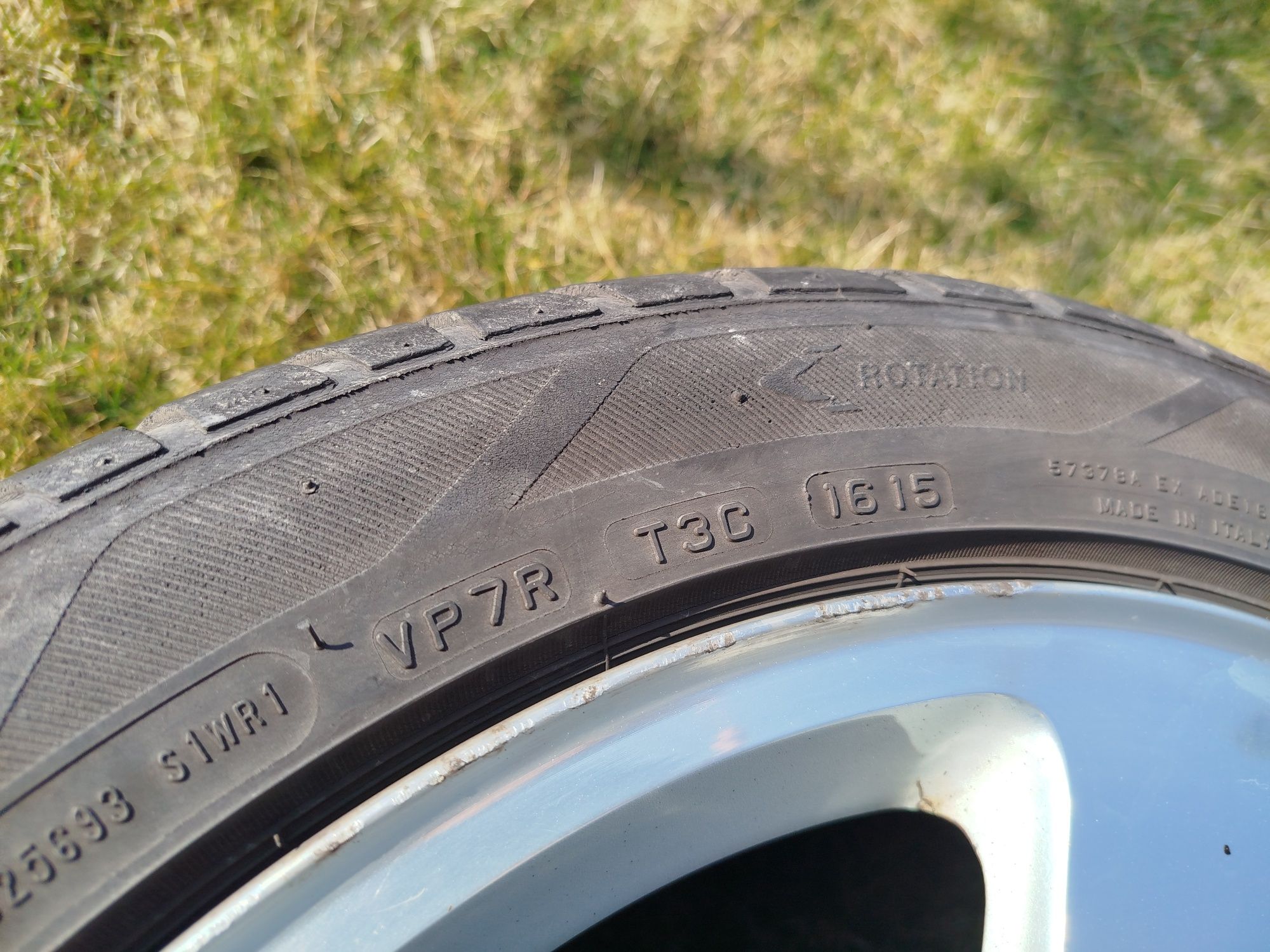 Felgi Parabole 17cali 7,5 et32 5x100 kute.