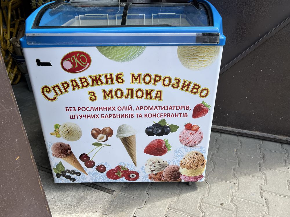Морозилка для морозива, ларь 300л