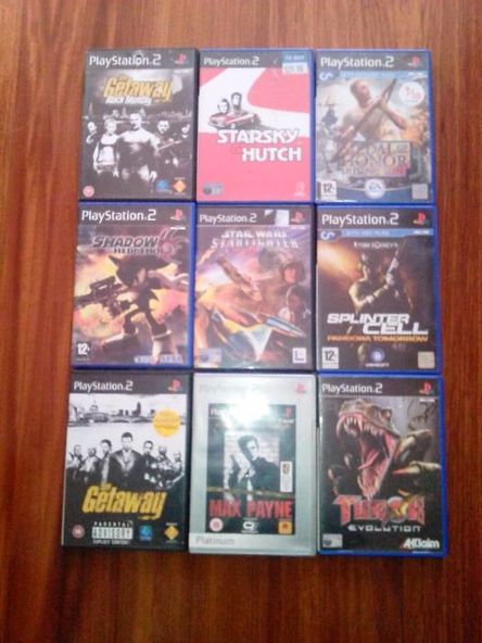 7 Jogos variados Playstation 2 PS2