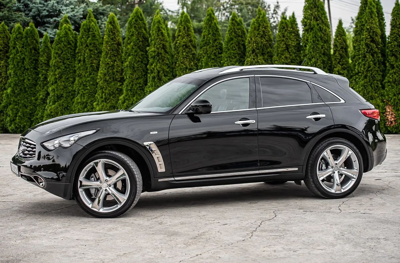 Infiniti FX S 3.7B 320Km AWD Navi Ledy Wentylowane Fotele Szyberdach