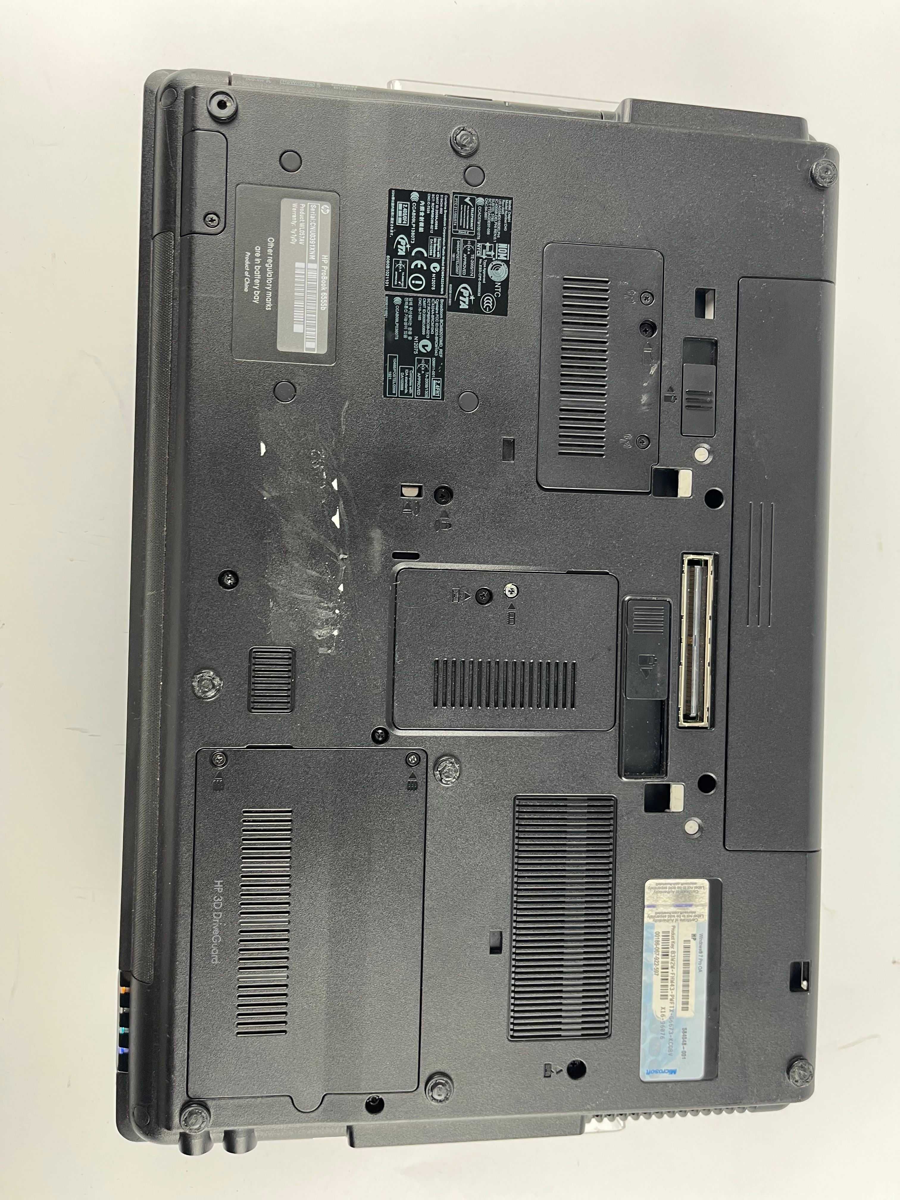 Laptop HP ProBook 6555b 15,6" AMD Athlon 4 GB / 250 GB HDD