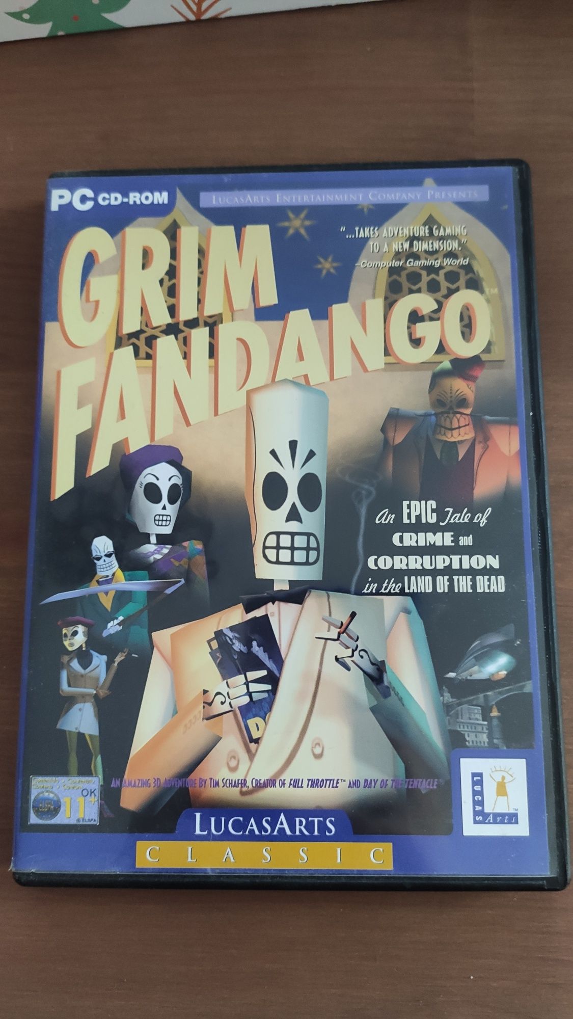 Grim fandango I full throttle PC pudełko